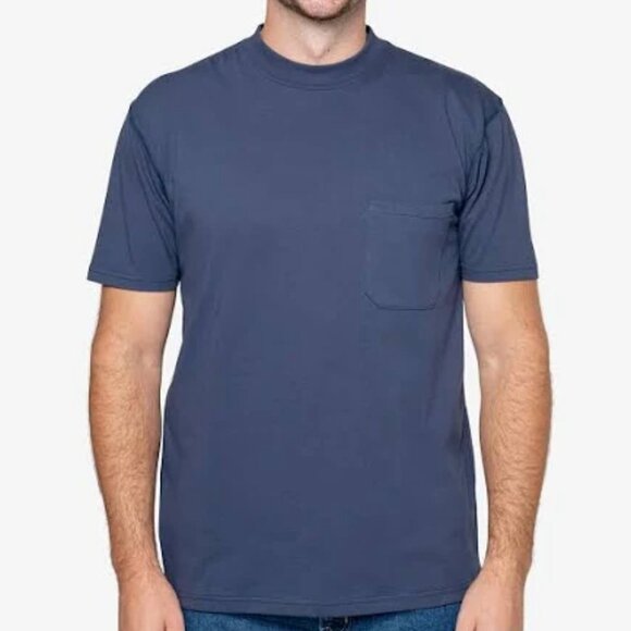 Men's Insect Shield UPF Dri-Balance Pocket Short Sleeve T-Shirt - Navy - XL -NWT - Picture 1 of 1